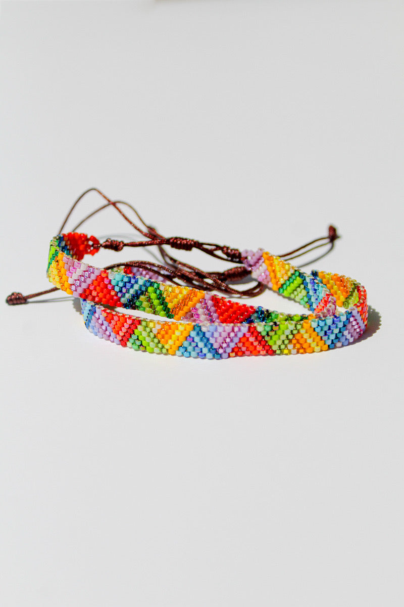Pulseras tejidas en Miyuki 6