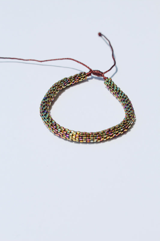 Pulseras Tubo tejidas en Miyuki