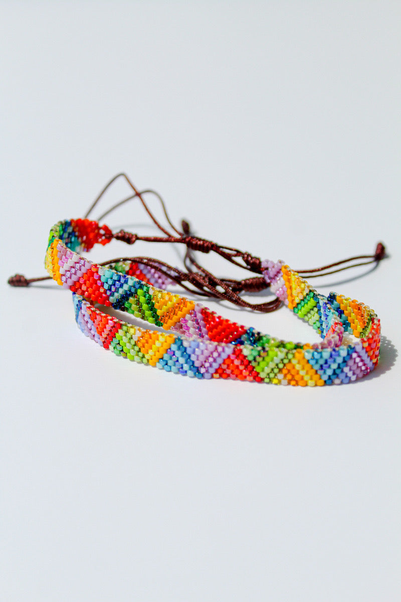 Pulseras tejidas en Miyuki 6