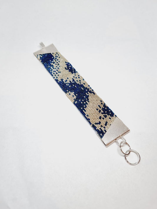 Pulsera en Miyuki con broche de plata