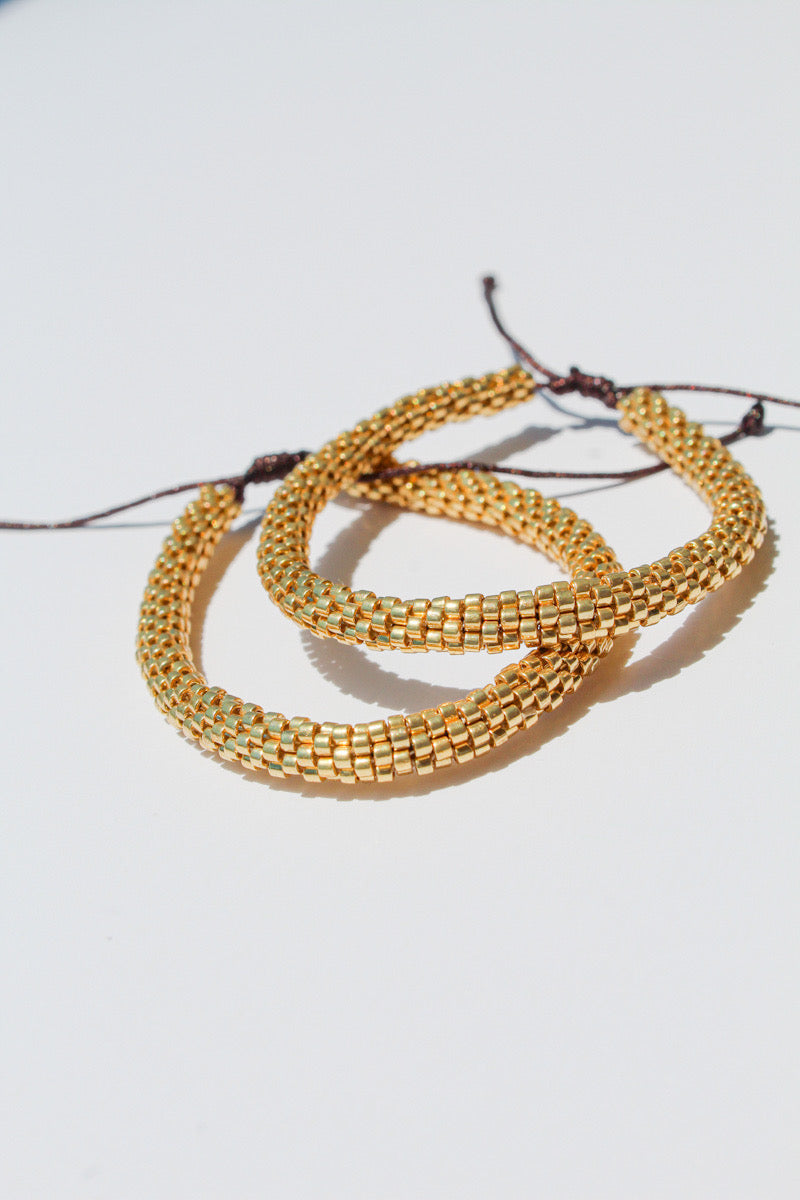 Pulseras Tubo tejidas en Miyuki