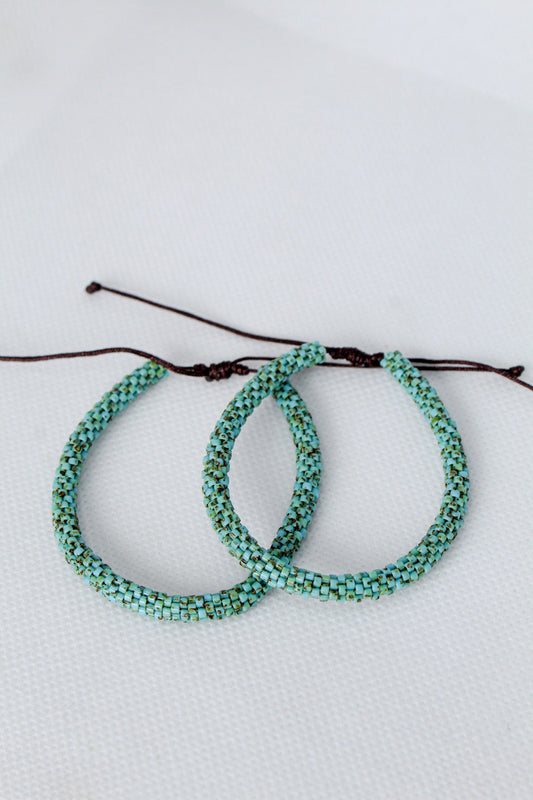Pulseras Tubo tejidas en Miyuki