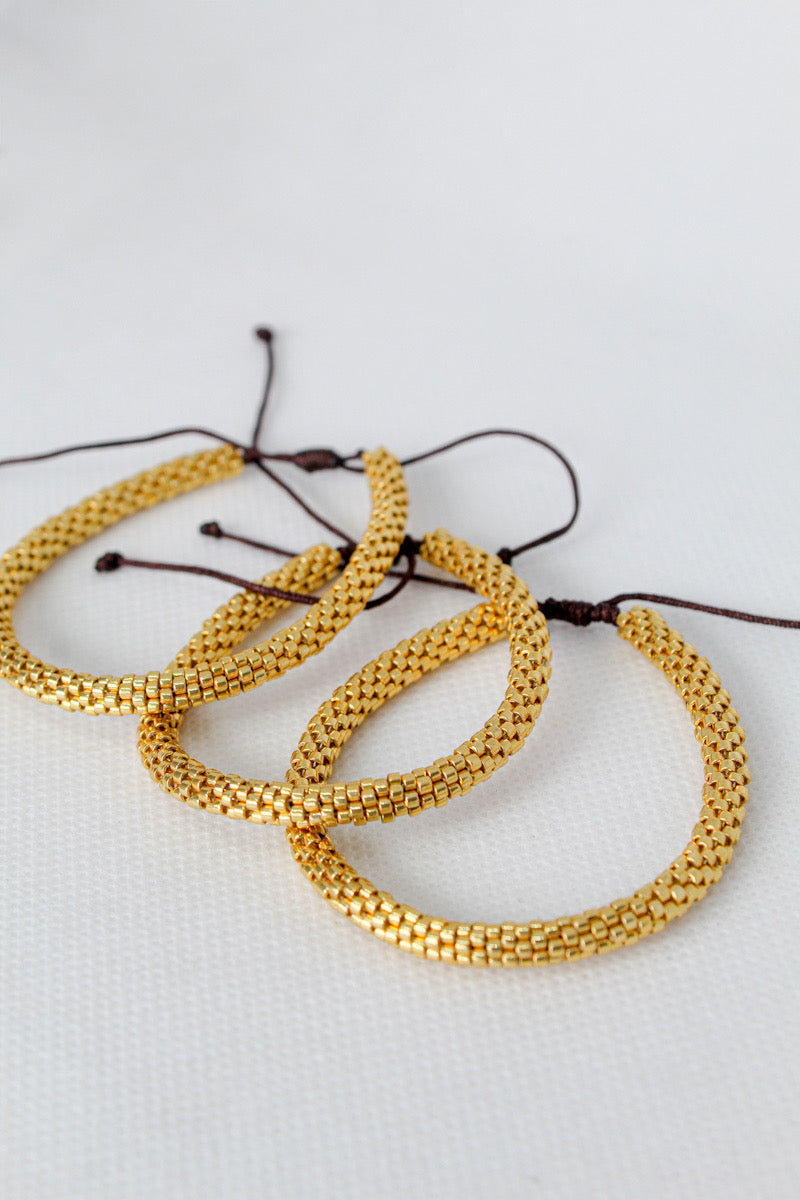 Pulseras Tubo tejidas en Miyuki