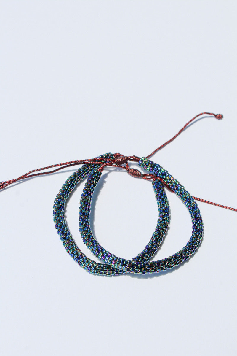 Pulseras Tubo tejidas en Miyuki