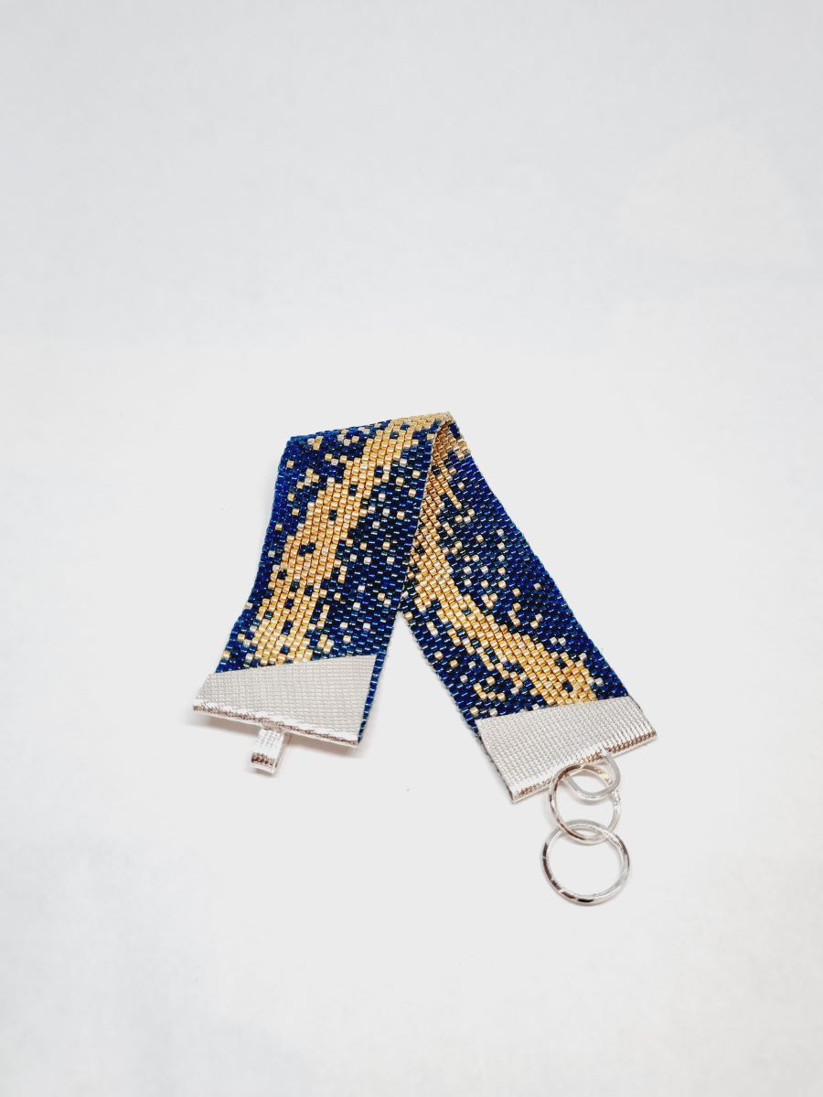 Pulsera en Miyuki con broche de plata
