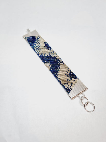 Pulsera en Miyuki con broche de plata