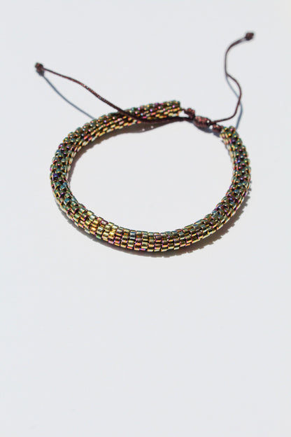 Pulseras Tubo tejidas en Miyuki