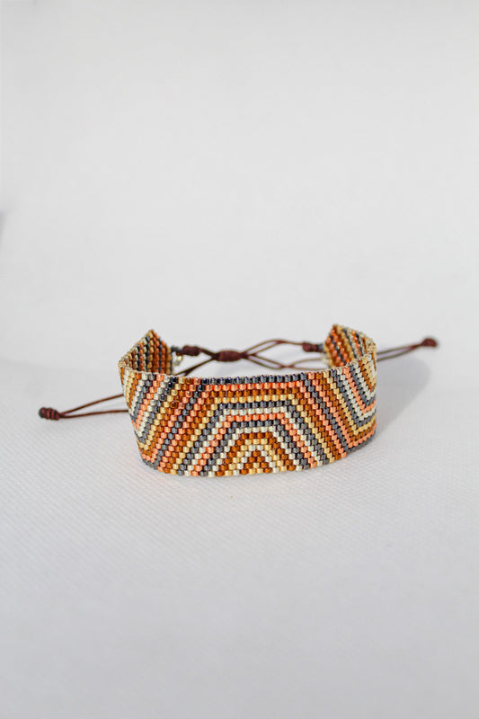 Pulseras tejidas en Miyuki 16