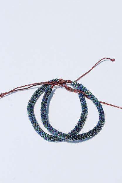 Pulseras Tubo tejidas en Miyuki