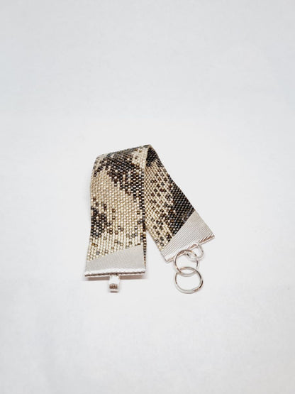 Pulsera en Miyuki con broche de plata